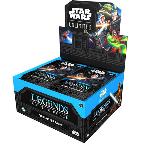Star Wars Unlimited: Legends of the Force - Booster Box (24 Packs) - Gootzy Gaming