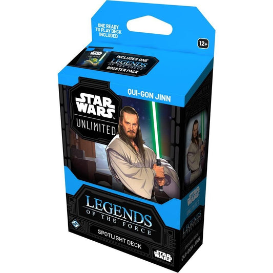 Star Wars Unlimited: Qui - Gon Jinn Legends of the Force Spotlight Deck - Gootzy Gaming