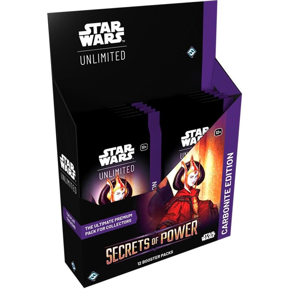 Star Wars Unlimited: Secrets of Power - Carbonite Booster Box (12 Packs) - Gootzy Gaming