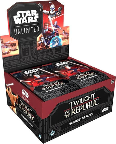 Star Wars Unlimited: Twilight of the Republic - Booster Box (24 Packs) - Gootzy Gaming