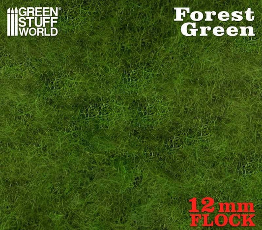 Static Grass - Forest Green 12mm - Green Stuff World - Nylon Flock - Gootzy Gaming
