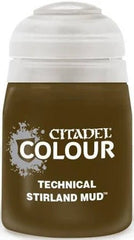 Stirland Mud - Technical Acrylic Miniatures Paint - Citadel Colour - 24 mL - Gootzy Gaming