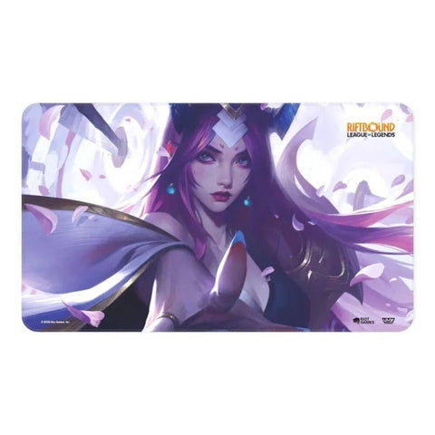 Stitched Edge Playmat: Riftbound: Spiritforged - Spirit Blossom Irelia - Gootzy Gaming