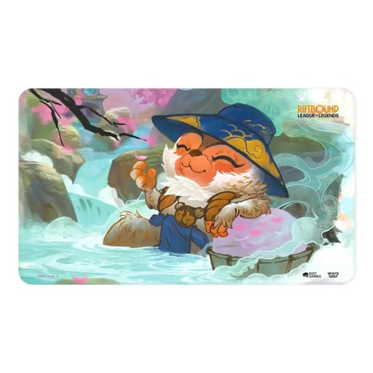Stitched Edge Playmat: Riftbound: Spiritforged - Spirit Blossom Teemo - Gootzy Gaming