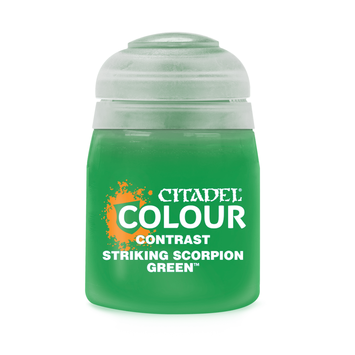 Striking Scorpion Green - Contrast Acrylic Miniatures Paint - Citadel Colour - 18 mL - Gootzy Gaming