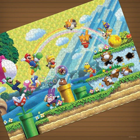 Super Mario: Chaos & Fun 1000 Piece Puzzle - Gootzy Gaming