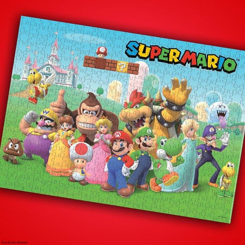 Super Mario: Mushroom Kingdom 1000 Piece Puzzle - Gootzy Gaming
