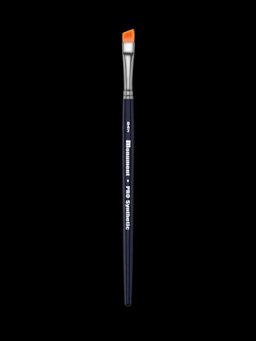 Synthetic Angled Size DA2 Drybrush - Monument Hobbies - Premium Miniatures Paint Brush - Gootzy Gaming