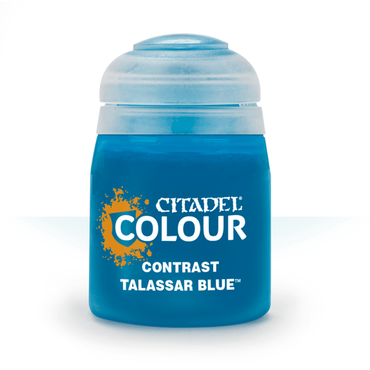 Talassar Blue - Contrast Acrylic Miniatures Paint - Citadel Colour - 18 mL - Gootzy Gaming