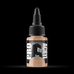 Tan Flesh - Premium Matte Acrylic Miniatures Paint - Monument Hobbies - 22 mL Dropper Bottle - Gootzy Gaming