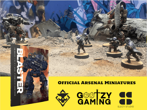 TANTO BODY - MCV Individual Part - Official Arsenal Miniatures - Skullforge Studios - Gootzy Gaming