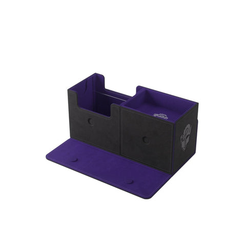 The Academic 133+ XL Deck Box - Black/Purple - Gootzy Gaming