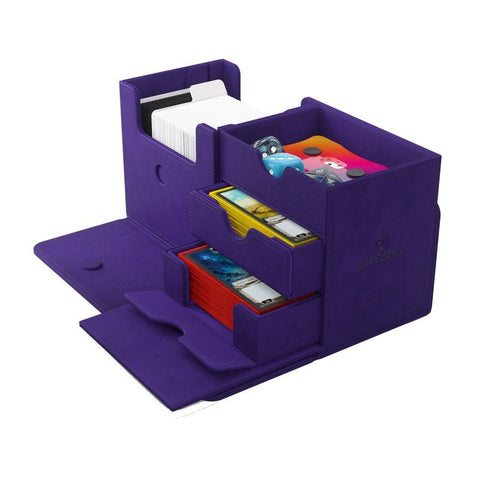 The Academic 133+ XL Deck Box - Purple/Purple - Gootzy Gaming