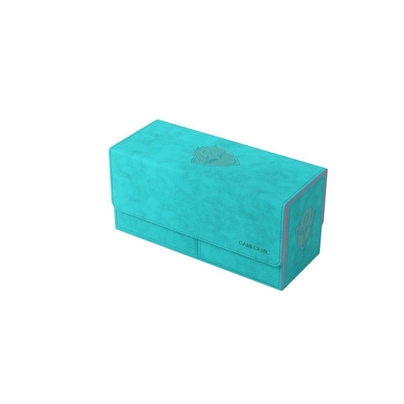 The Academic 133+ XL Deck Box - Teal/Pink - Gootzy Gaming