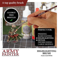The Army Painter: Hobby Highlighting Paint Brush - Single - Gootzy Gaming