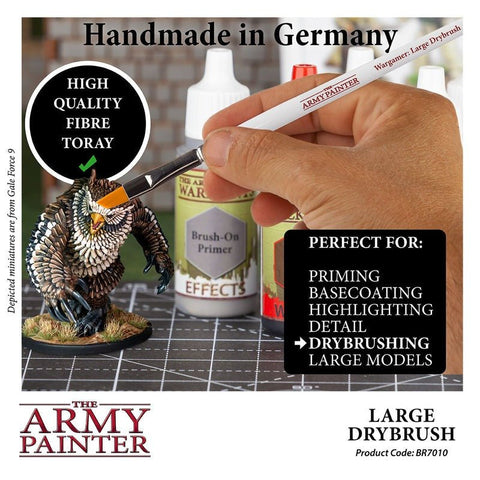 The Army Painter: Wargamer Large Drybrush Paint Brush - Single - Gootzy Gaming