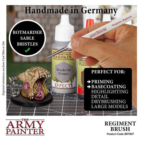 The Army Painter: Wargamer Regiment Paint Brush - Single - Gootzy Gaming