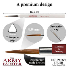 The Army Painter: Wargamer Regiment Paint Brush - Single - Gootzy Gaming