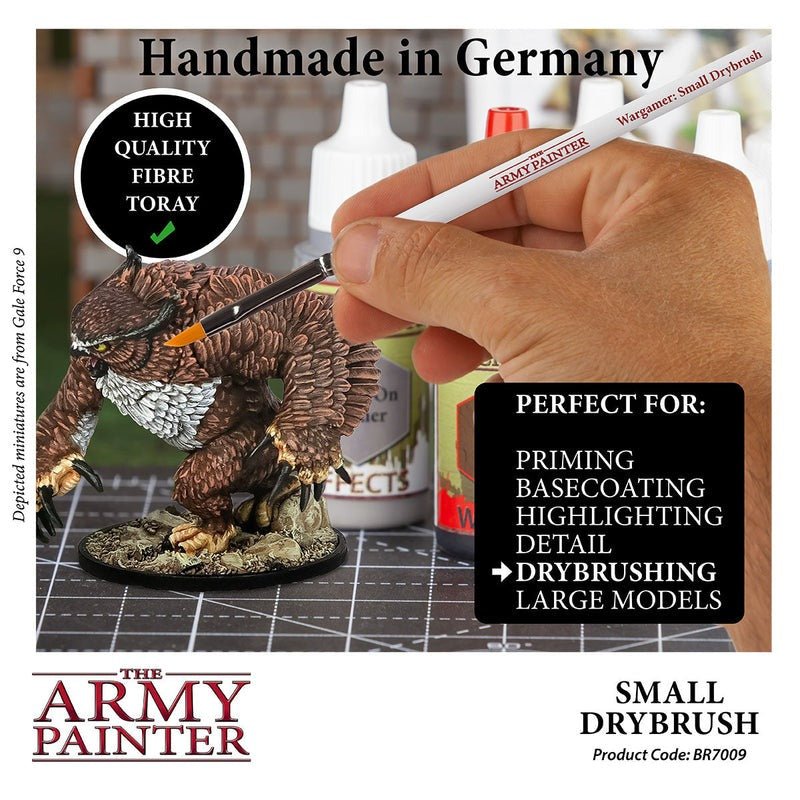 The Army Painter: Wargamer Small Drybrush Paint Brush - Single - Gootzy Gaming