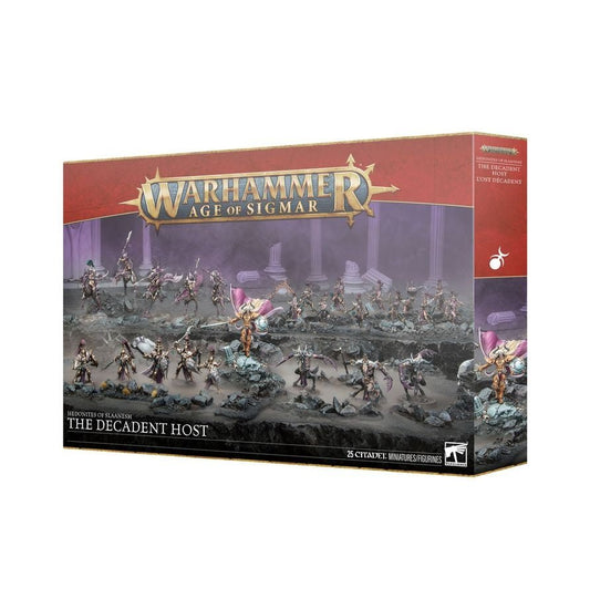 The Decadent Host - Hedonites of Slaanesh Battle Force Box - Warhammer Age of Sigmar (25 Minatures) - Gootzy Gaming