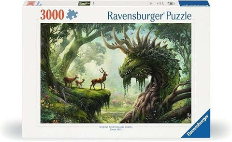 The Forest Dragon Awakes 3000 Piece Puzzle - Gootzy Gaming