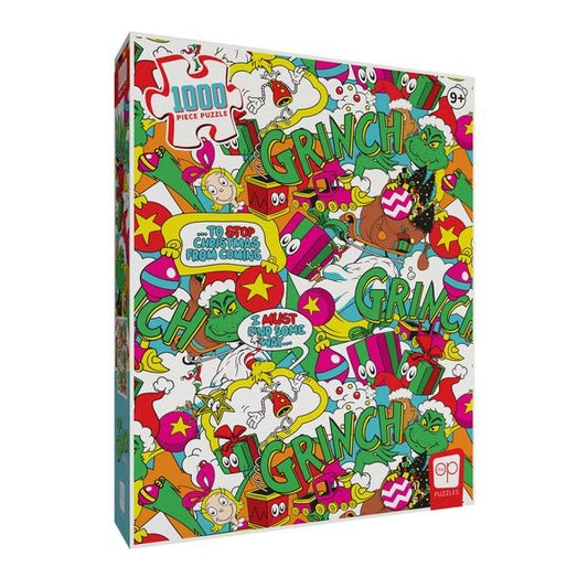 The Grinch 1000 Piece Puzzle - Gootzy Gaming