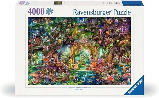 The Hidden World of Fairies 4000 Piece Puzzle - Gootzy Gaming