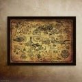 The Legend of Zelda: Hyrule Map 1000 Piece Puzzle - Gootzy Gaming
