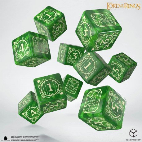Shire - The Lord of the Rings 10 x D6 Dice Set - TCG Dice