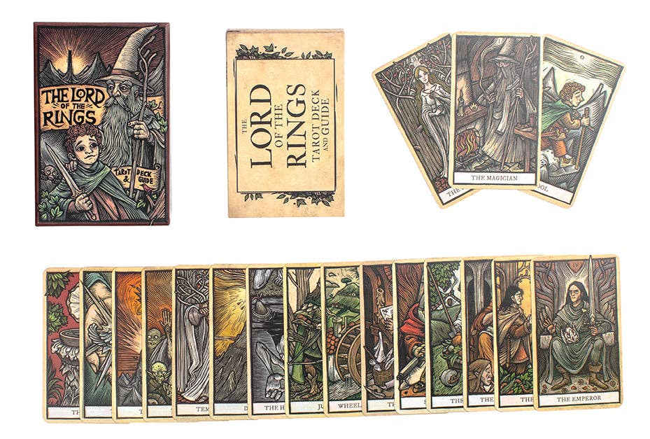 The Lord of the Rings Tarot Deck and Guidebook - Gootzy Gaming