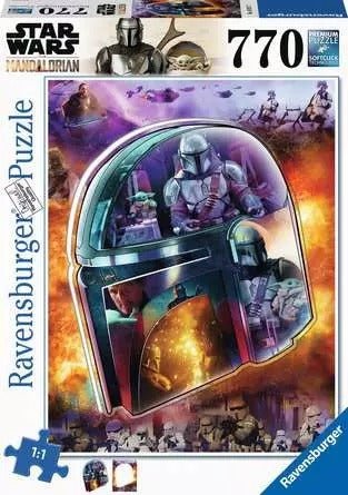 The Mandalorian Helmet 770 Piece Puzzle - Gootzy Gaming
