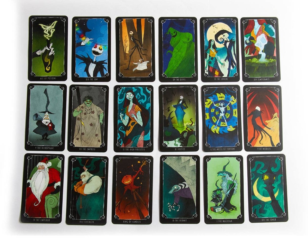 The Nightmare Before Christmas Tarot Deck - Gootzy Gaming