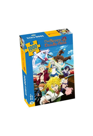The Seven Deadly Sins 1000 Piece Puzzle - Gootzy Gaming
