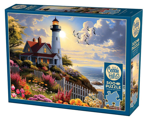 To the Lighthouse 500 Piece Puzzle - Gootzy Gaming