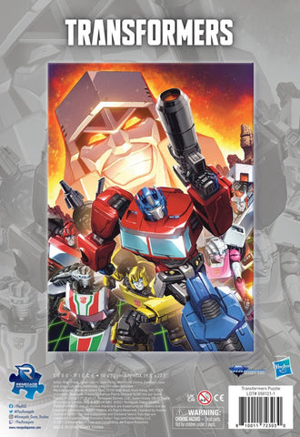 Transformers 1000 Piece Puzzle - Gootzy Gaming
