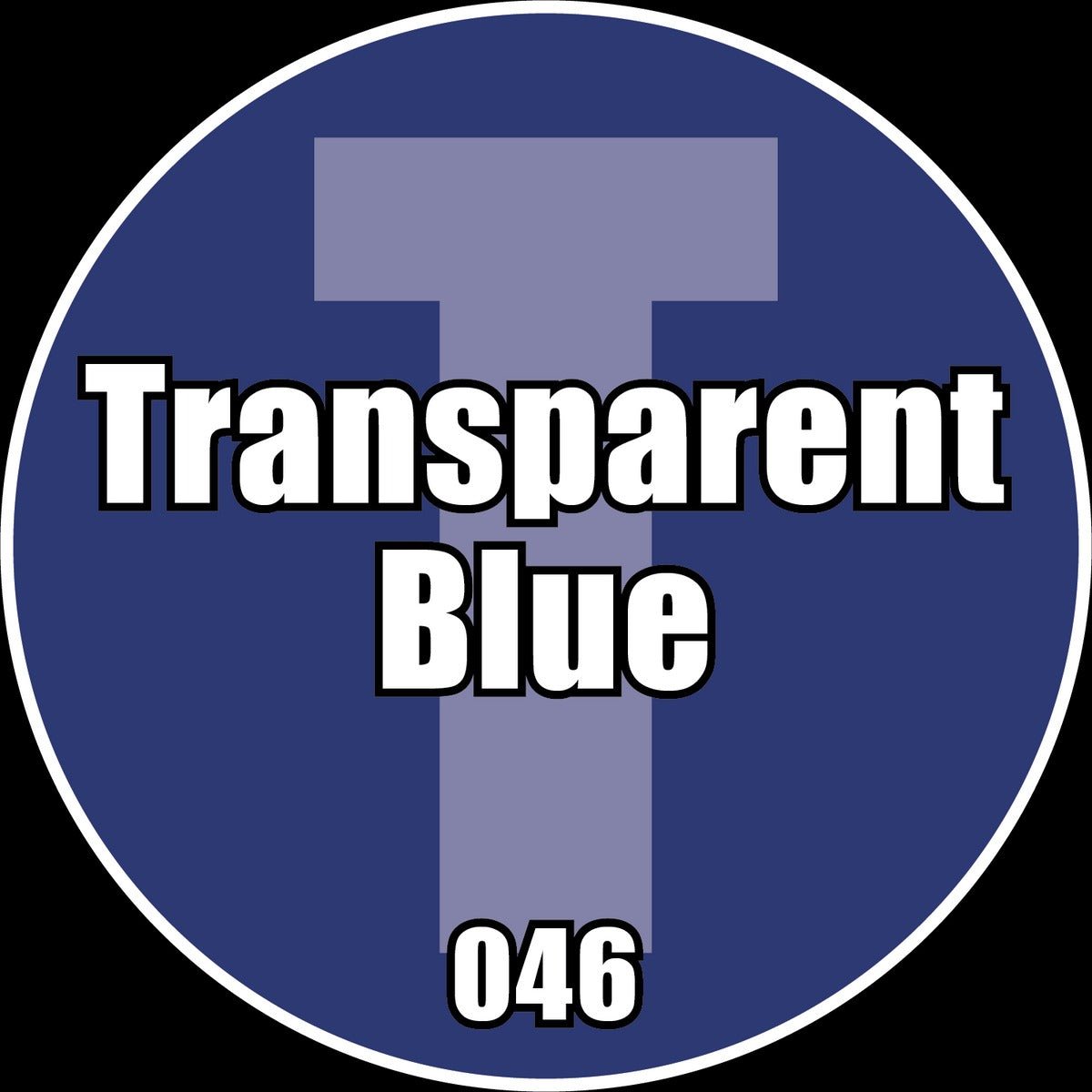 TRANSPARENT Blue - Premium Matte Acrylic Miniatures Paint - Monument Hobbies - 22 mL Dropper Bottle - Gootzy Gaming