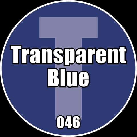 TRANSPARENT Blue - Premium Matte Acrylic Miniatures Paint - Monument Hobbies - 22 mL Dropper Bottle - Gootzy Gaming