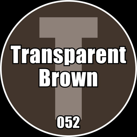 TRANSPARENT Brown - Premium Matte Acrylic Miniatures Paint - Monument Hobbies - 22 mL Dropper Bottle - Gootzy Gaming