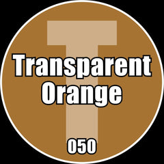 TRANSPARENT Orange - Premium Matte Acrylic Miniatures Paint - Monument Hobbies - 22 mL Dropper Bottle - Gootzy Gaming