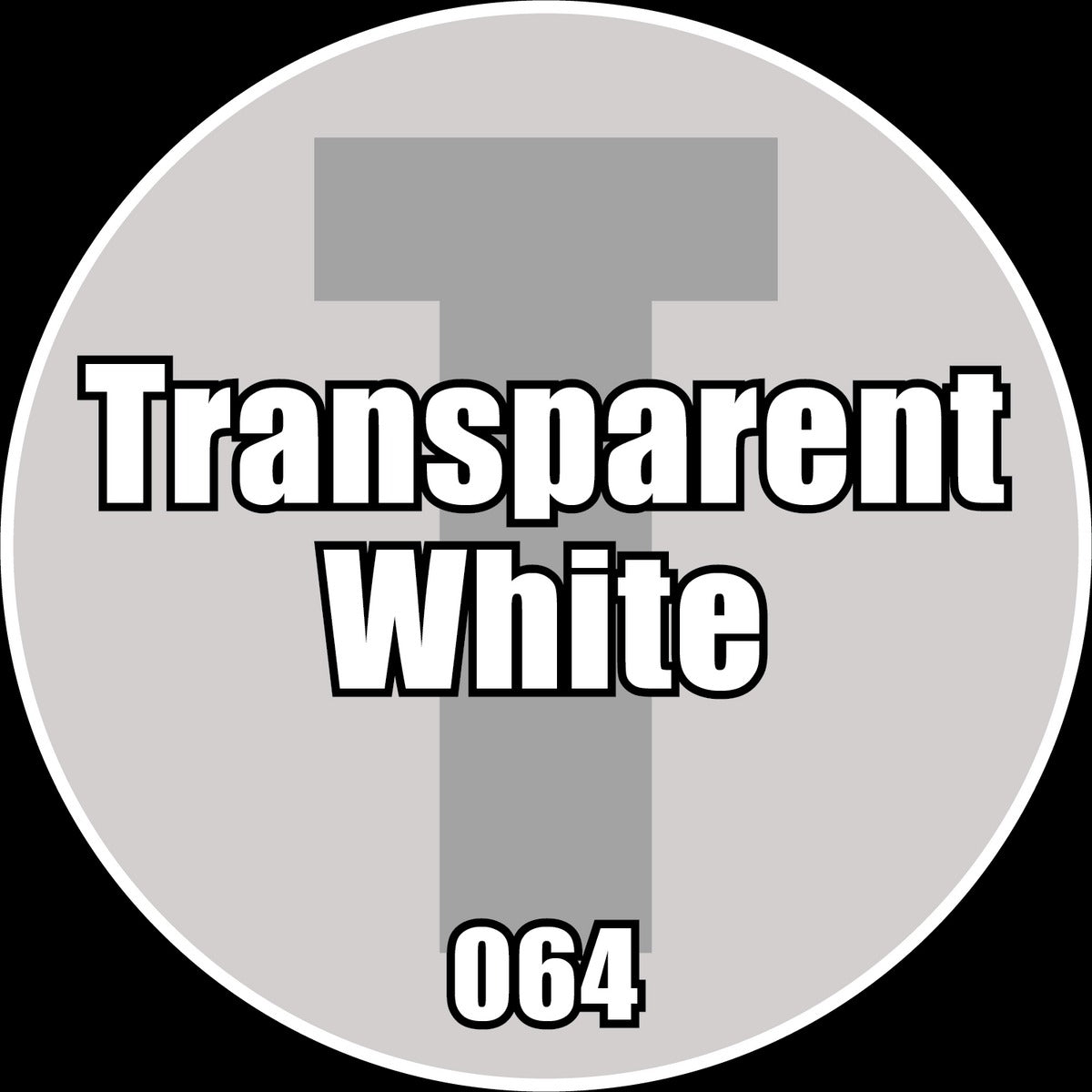TRANSPARENT White - Premium Matte Acrylic Miniatures Paint - Monument Hobbies - 22 mL Dropper Bottle - Gootzy Gaming