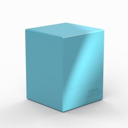 Turquoise - Boulder 100+ Solid Deck Box - Gootzy Gaming