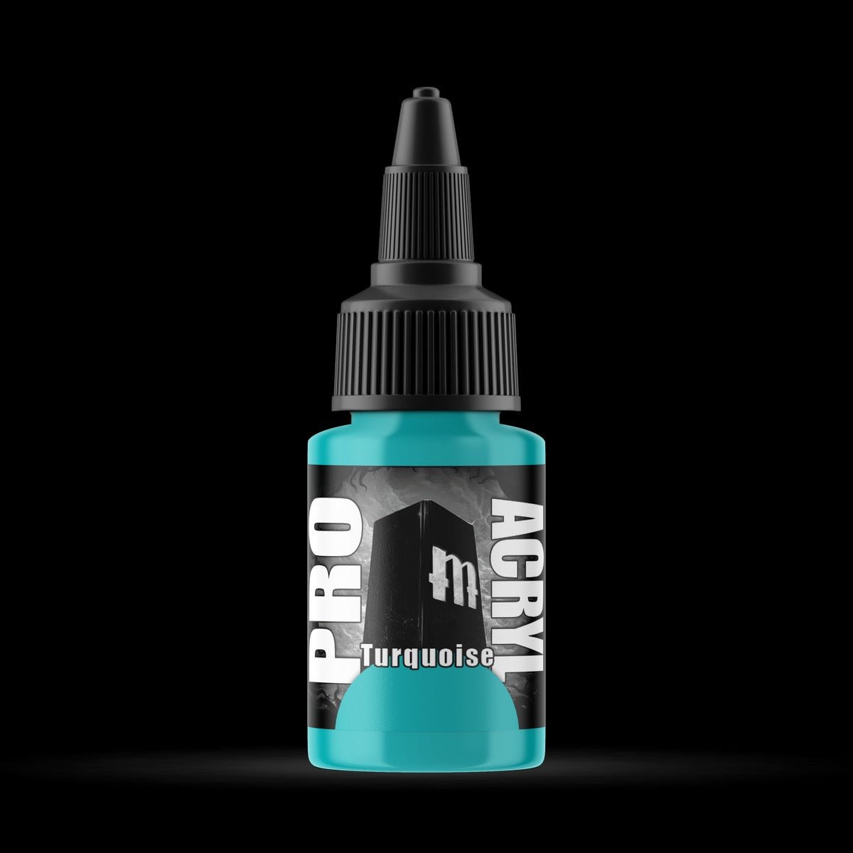 Turquoise - Premium Matte Acrylic Miniatures Paint - Monument Hobbies - 22 mL Dropper Bottle - Gootzy Gaming