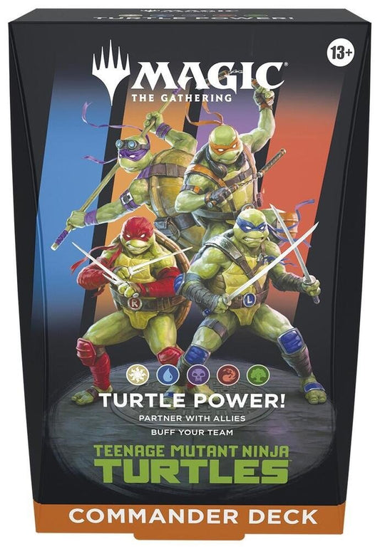 Turtle Power! - Teenage Mutant Ninja Turtles - Magic the Gathering Commander Deck - Gootzy Gaming