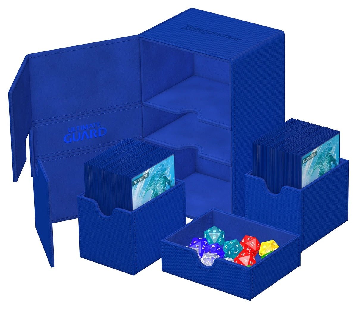 Twin Flip'n'Tray 160+ Xenoskin - Blue - Gootzy Gaming
