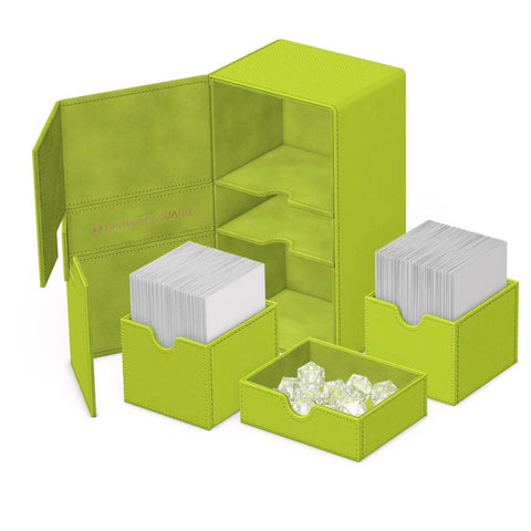 Twin Flip'n'Tray 200+ Xenoskin: Summer Edition - Lime - Gootzy Gaming