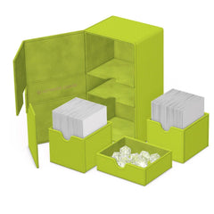 Twin Flip'n'Tray 200+ Xenoskin: Summer Edition - Lime - Gootzy Gaming