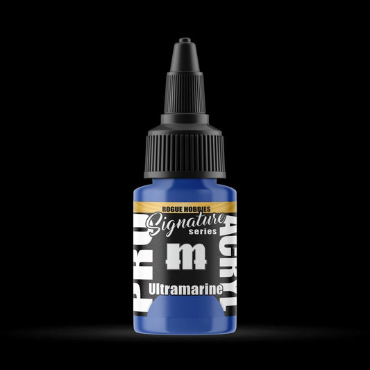 Ultramarine - Premium Matte Acrylic Miniatures Paint - Monument Hobbies - 22 mL Dropper Bottle - Gootzy Gaming