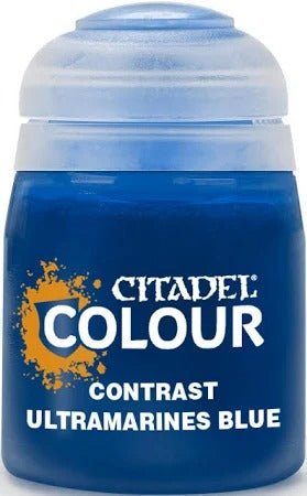 Ultramarines Blue - Contrast Acrylic Miniatures Paint - Citadel Colour - 18 mL - Gootzy Gaming