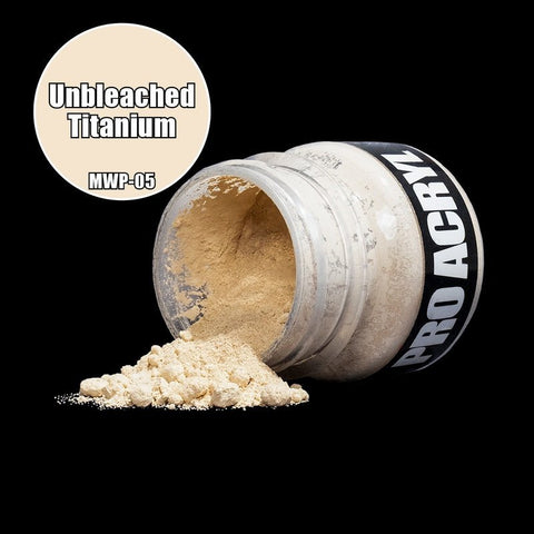 Unbleached Titanium - Weathering Pigments - Monument Hobbies - 37 mL Container - Gootzy Gaming