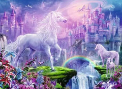 Unicorn Kingdom 100 XXL Piece Glitter Puzzle - Gootzy Gaming